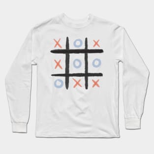 xoxo tic tac game Long Sleeve T-Shirt